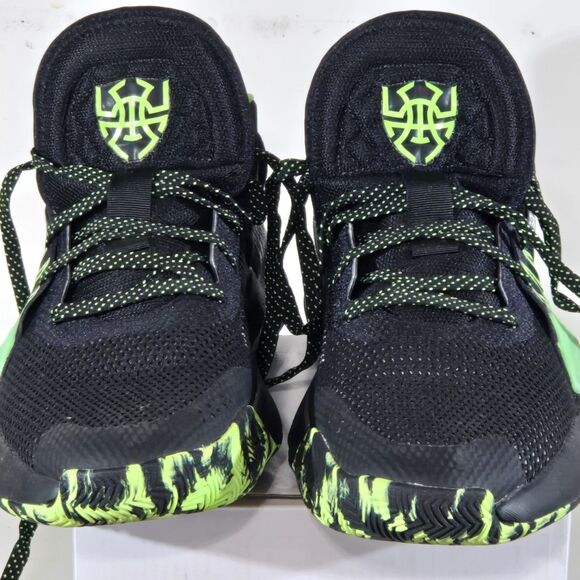 Adidas Marvel Comic Black Green Low Pro Bounce 2018 Basketball Shoe Mens 11.5 - Picture 5 of 14